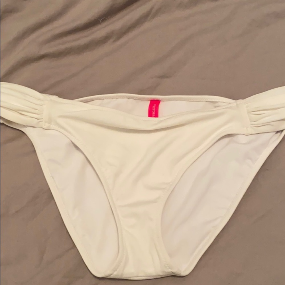 VS white bikini bottom